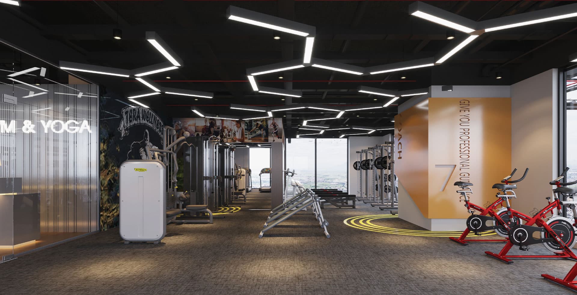 Phòng Gym & Yoga Fitness